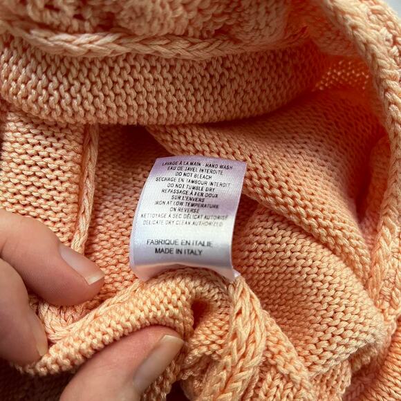 Rouje lila sweater in peach small - Picture 6 of 9